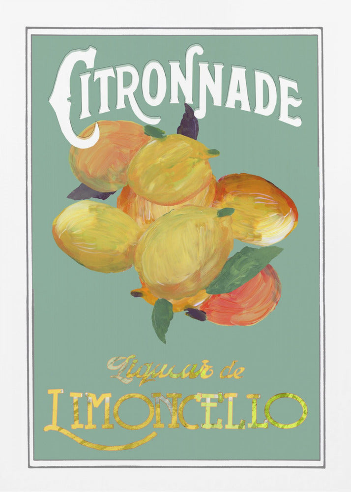 Citronnad Limoncello | Affisch