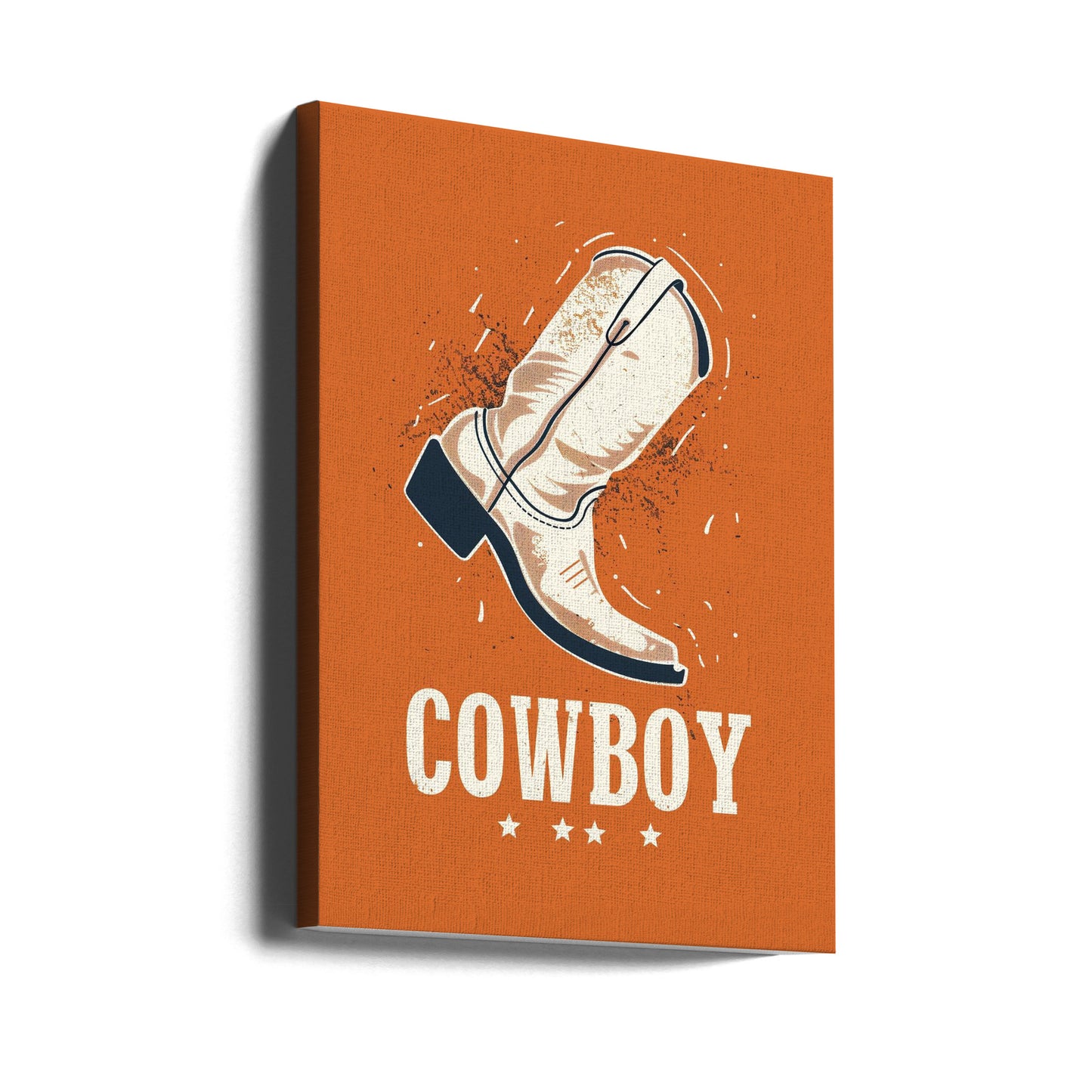 Cowboystøvler Vintage | Lærredsbilleder
