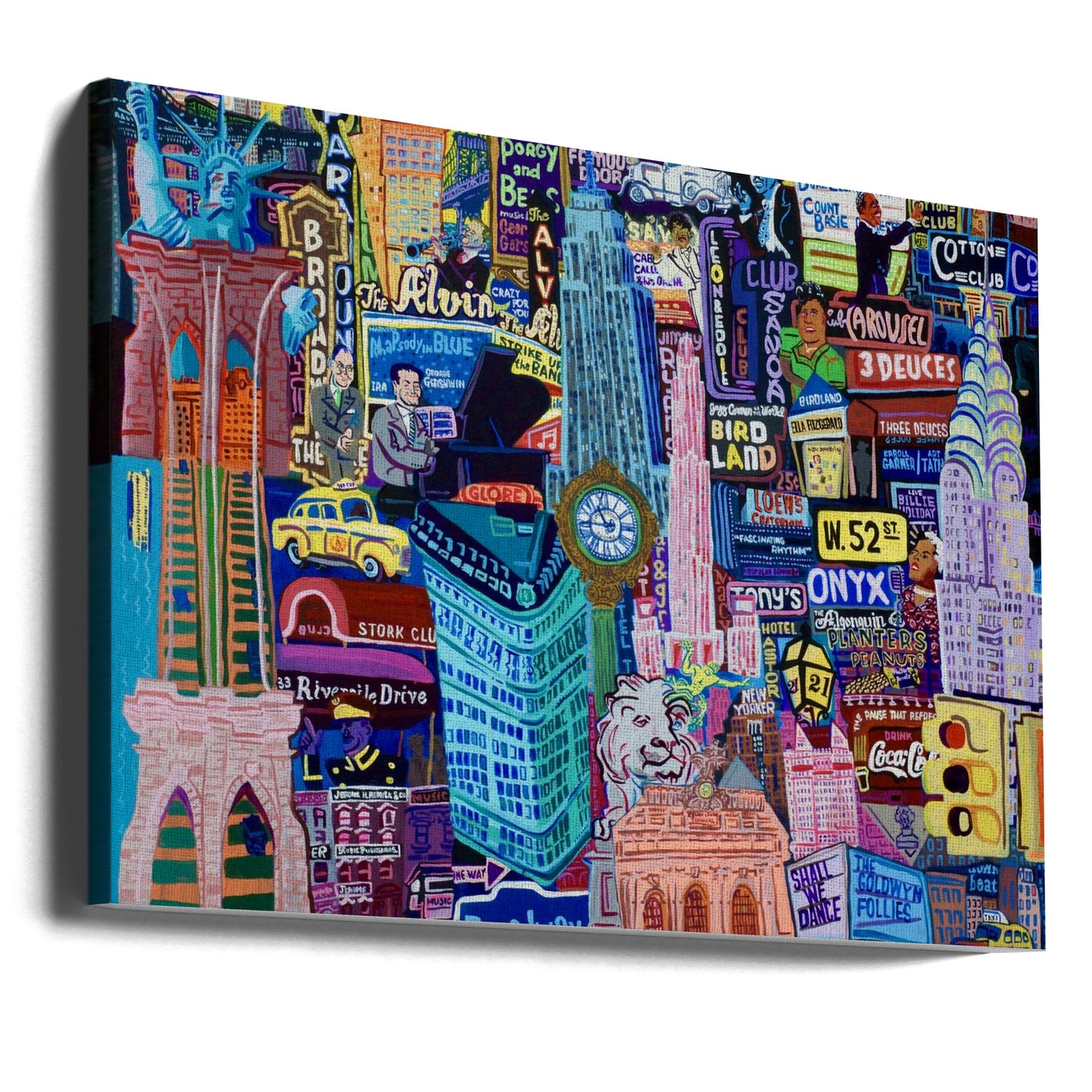 Le New York de Gershwin | Tableaux sur Toile