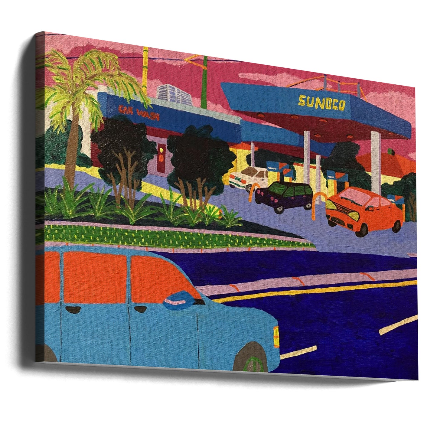 Station Sunoco | Tableaux sur Toile