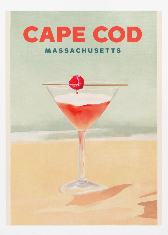 Cape Cod Cocktail Tall Julisteet - Taidevedokset | Julisteet - Taidevedokset