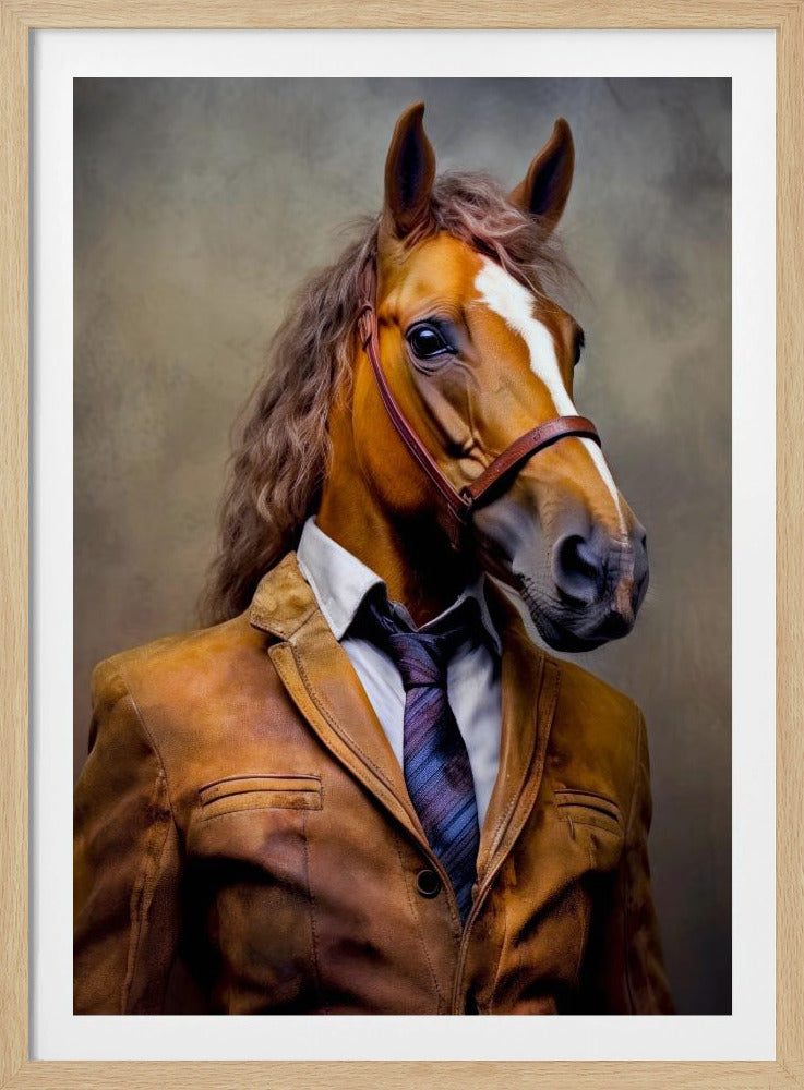 Elegant hästkonst | Poster