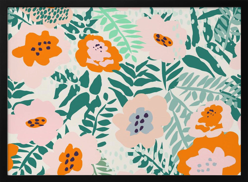 Botanical dopamine pattern | Poster