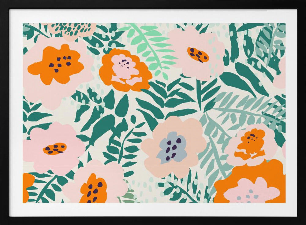 Botanical dopamine pattern | Poster