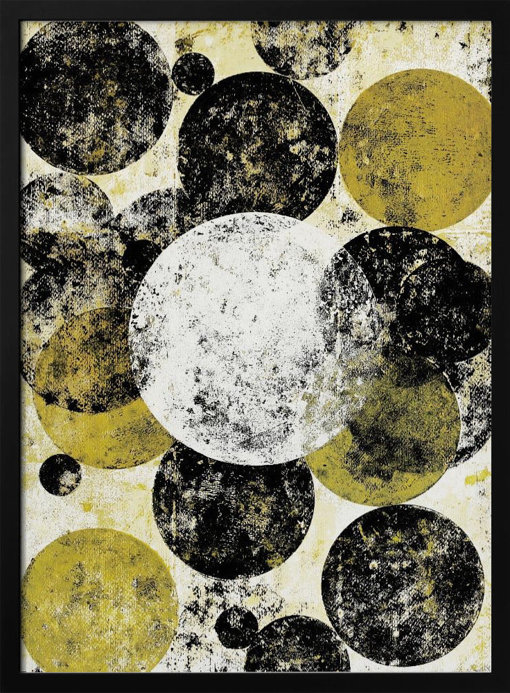 Texturerade cirklar | Poster