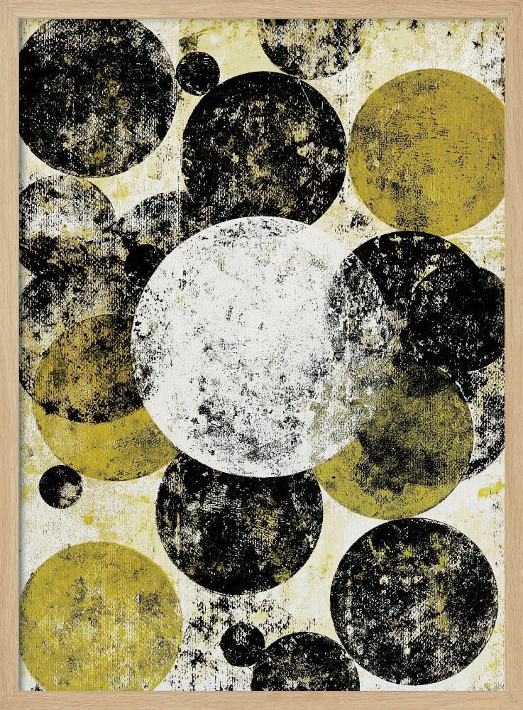 Texturerade cirklar | Poster