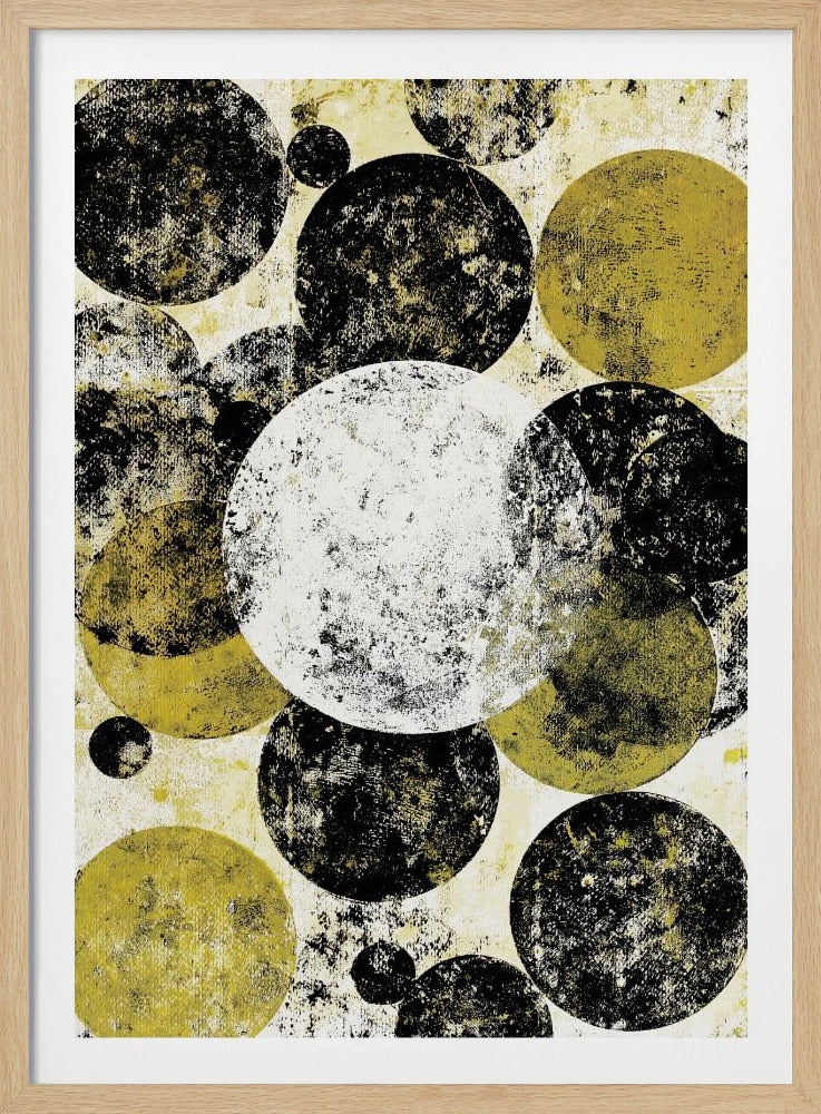 Texturerade cirklar | Poster