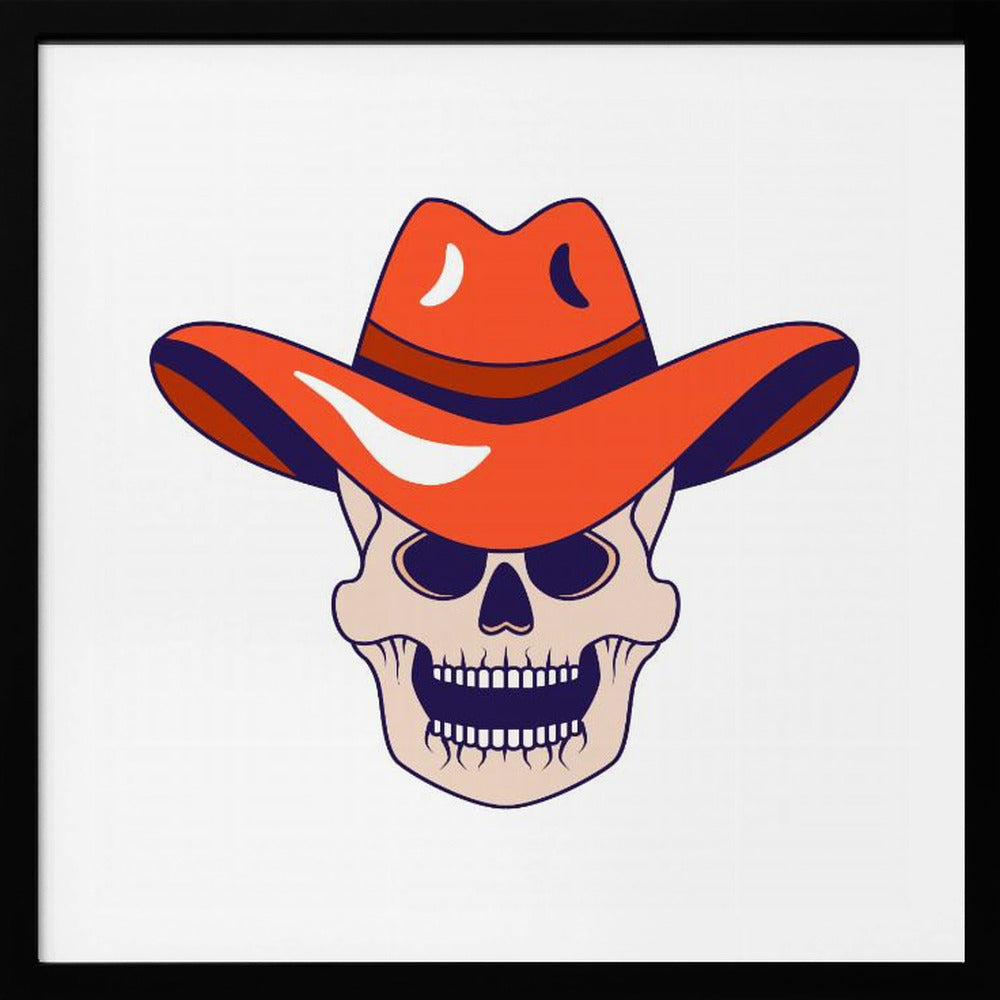 Cowboyskalle-ikon | Poster