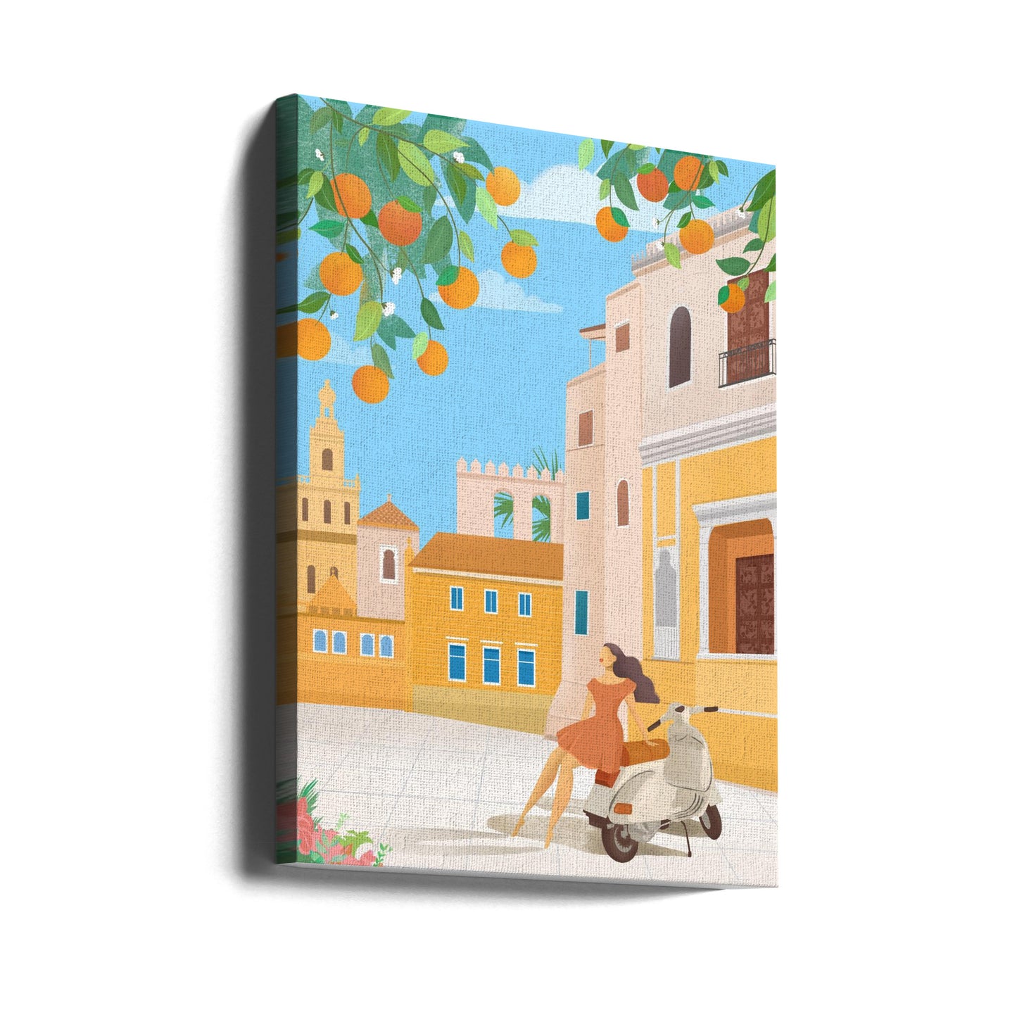 Sevilla Appelsiner, Spanien | Lærredsbilleder