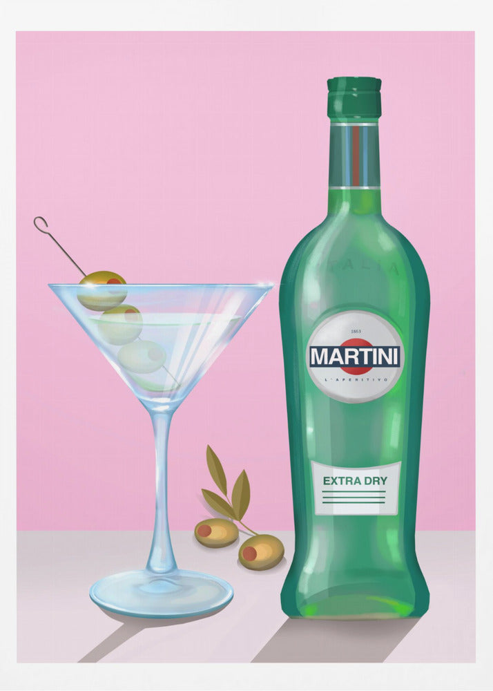 Martini Cocktail | Poster
