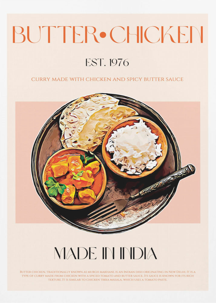 Butter Chicken Delight | Poster