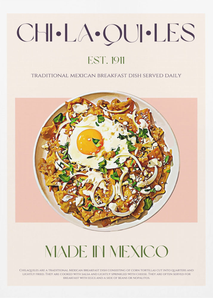 Chilaquiles Delight | Poster