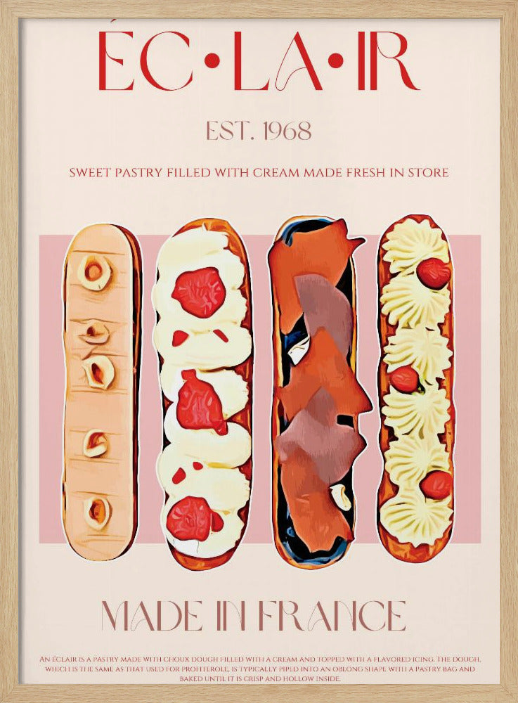 Französischer Gebäckgenuss | Poster
