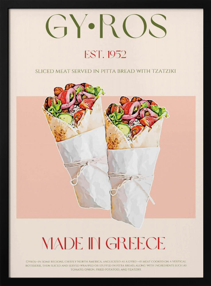 Greek Flavor Delight | Poster