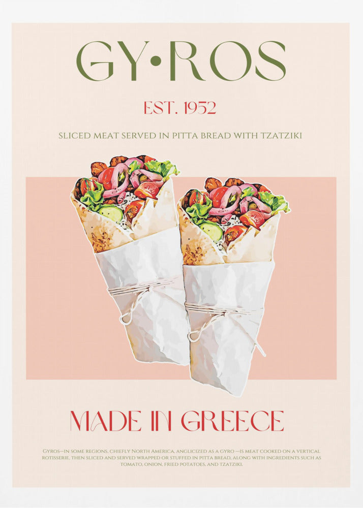 Greek Flavor Delight | Poster