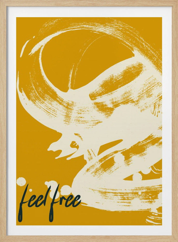 mellow anticipation feel free contemporary | Poster