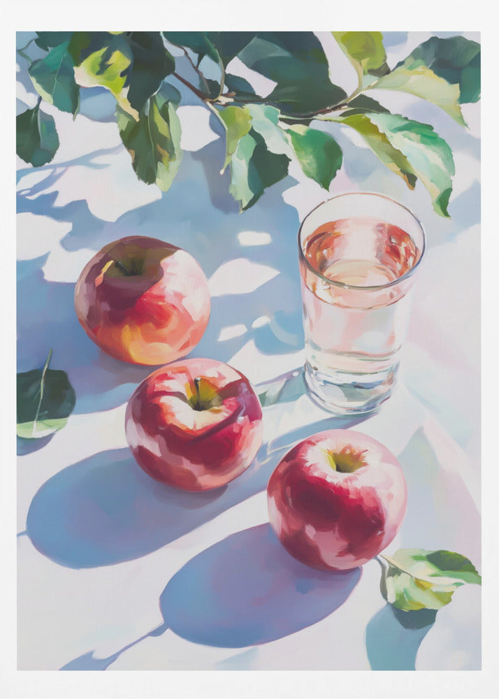 Apples &amp; Reflections | Poster