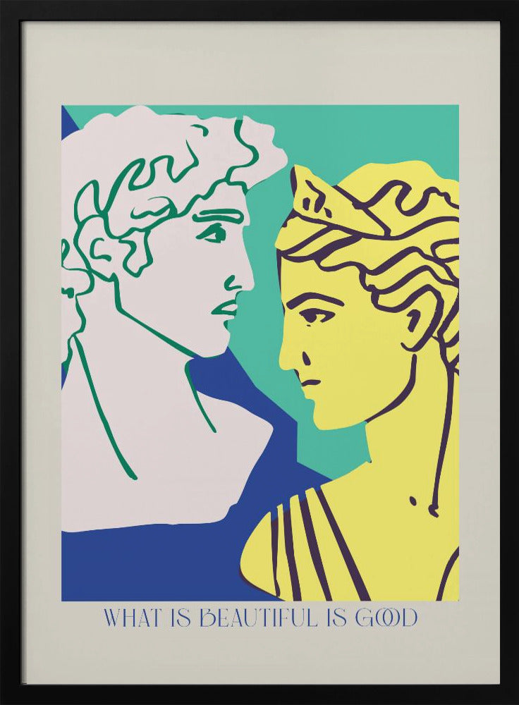 Griechische Eleganz | Poster