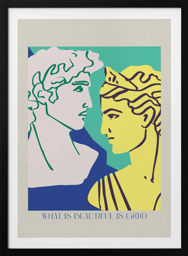 Griechische Eleganz | Poster