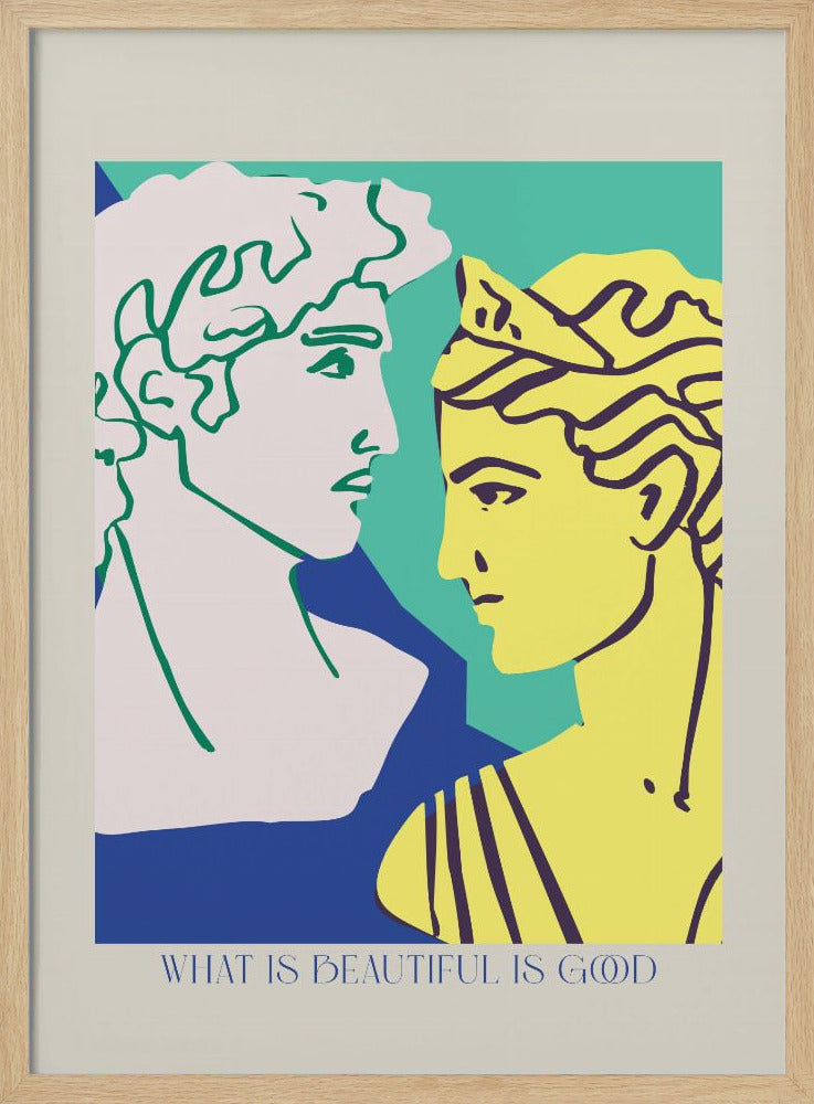Griechische Eleganz | Poster