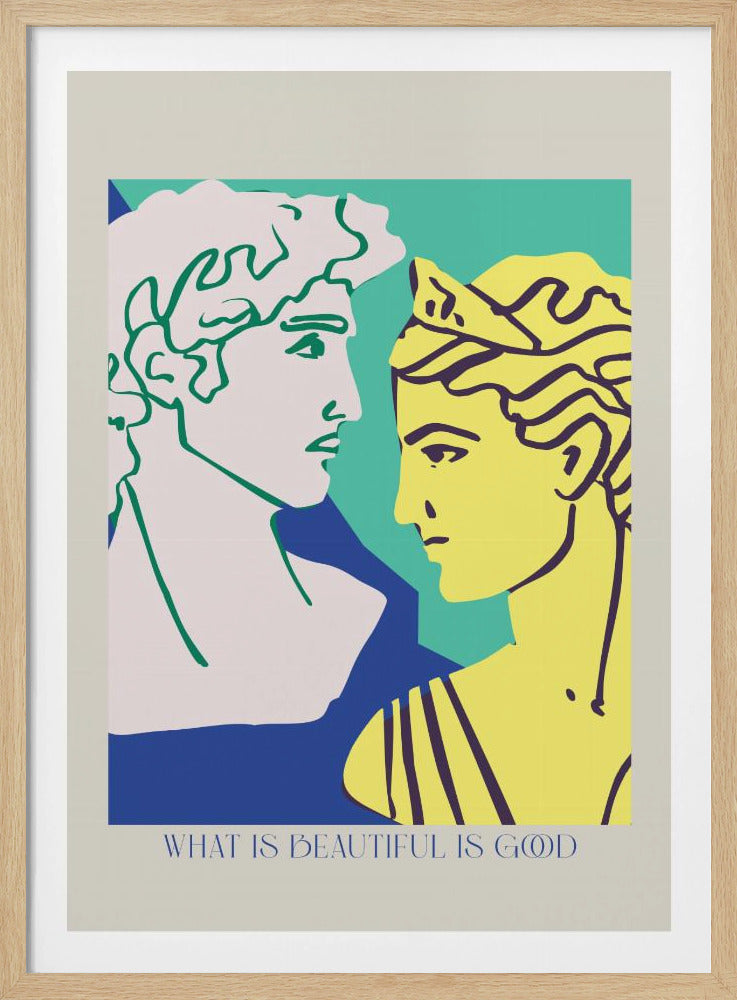 Griechische Eleganz | Poster