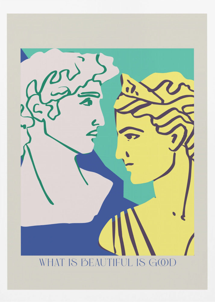 Griechische Eleganz | Poster