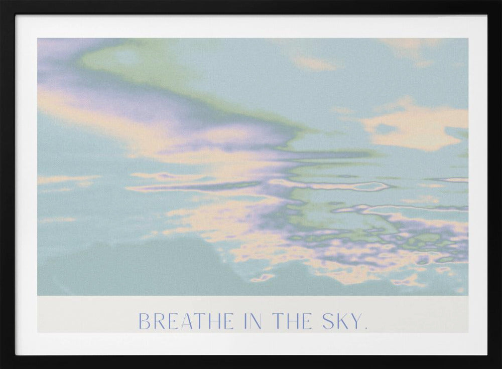 Dreamy Sky Reflection | Poster
