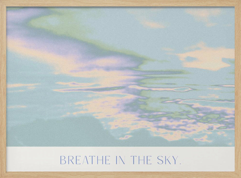 Dreamy Sky Reflection | Poster