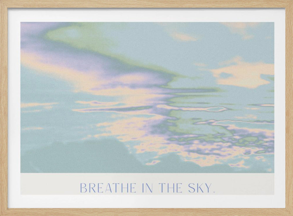 Dreamy Sky Reflection | Poster