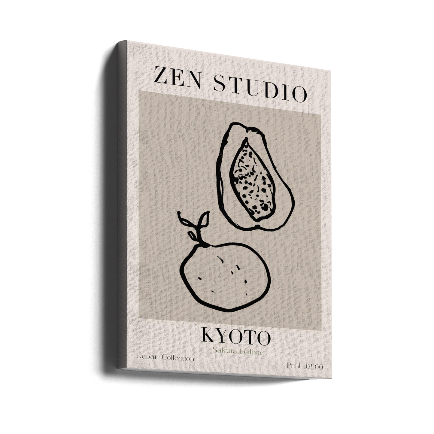 Zen Fruktessens | Canvastavla