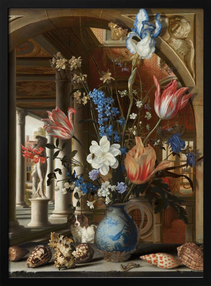 A Still Life With Perspective Dutch Masters Combined | Poster