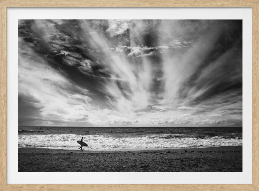 De eenzaamheid van een surfer | Posters - Kunstdrukken