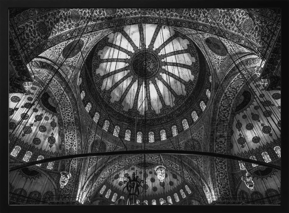 Istanbul - Den blå moské | Plakater - Kunsttrykk