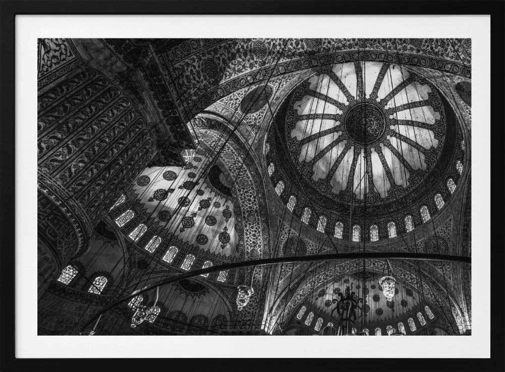 Istanbul - Den blå moské | Plakater - Kunsttrykk
