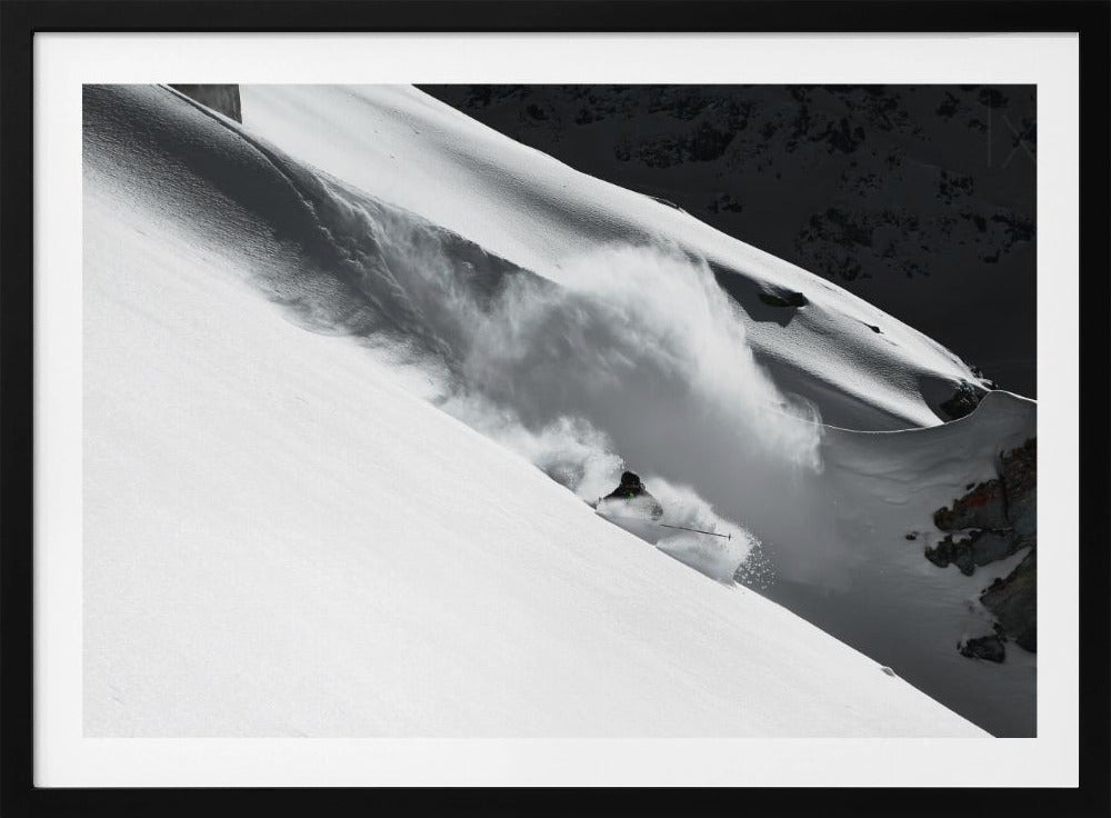 Schneewolke | Poster - Kunstdruck