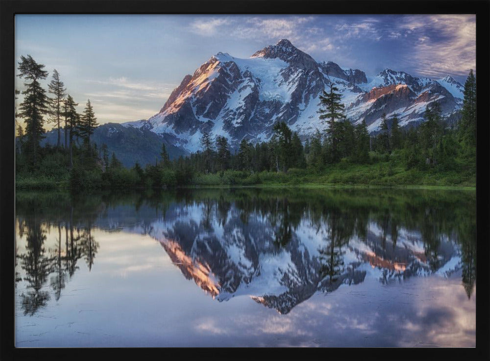 Alba sul monte Shuksan | Poster - Stampe d’Arte