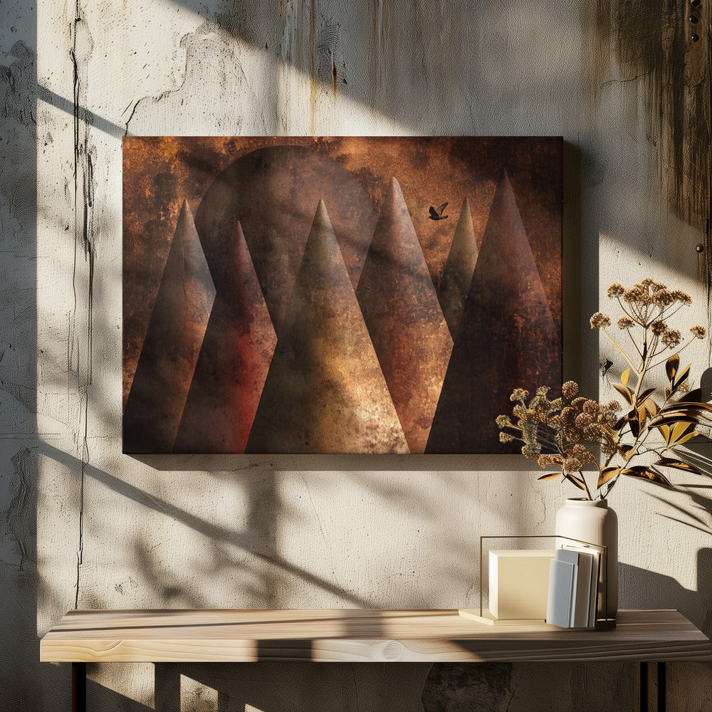 lonely bird | Canvas