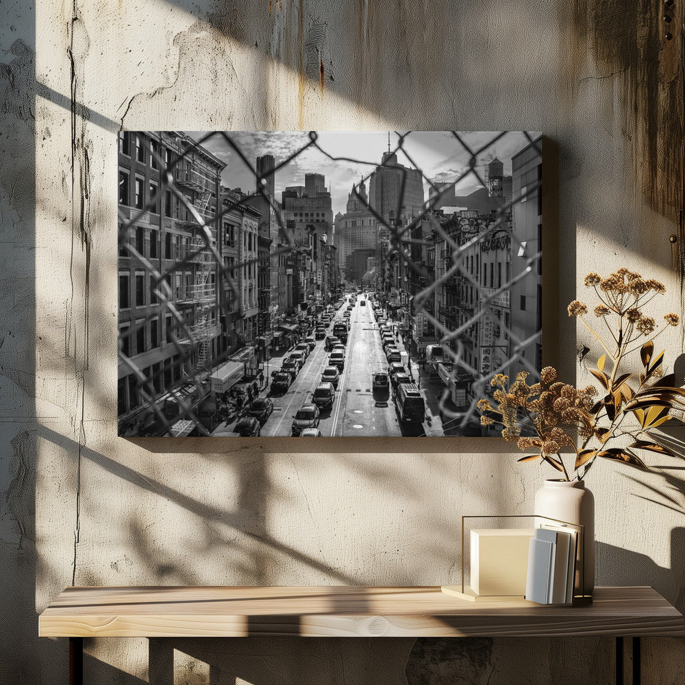 New York / China Town | Canvastaulut
