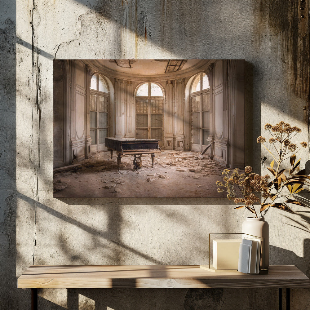 Piano en décomposition | Tableaux sur Toile