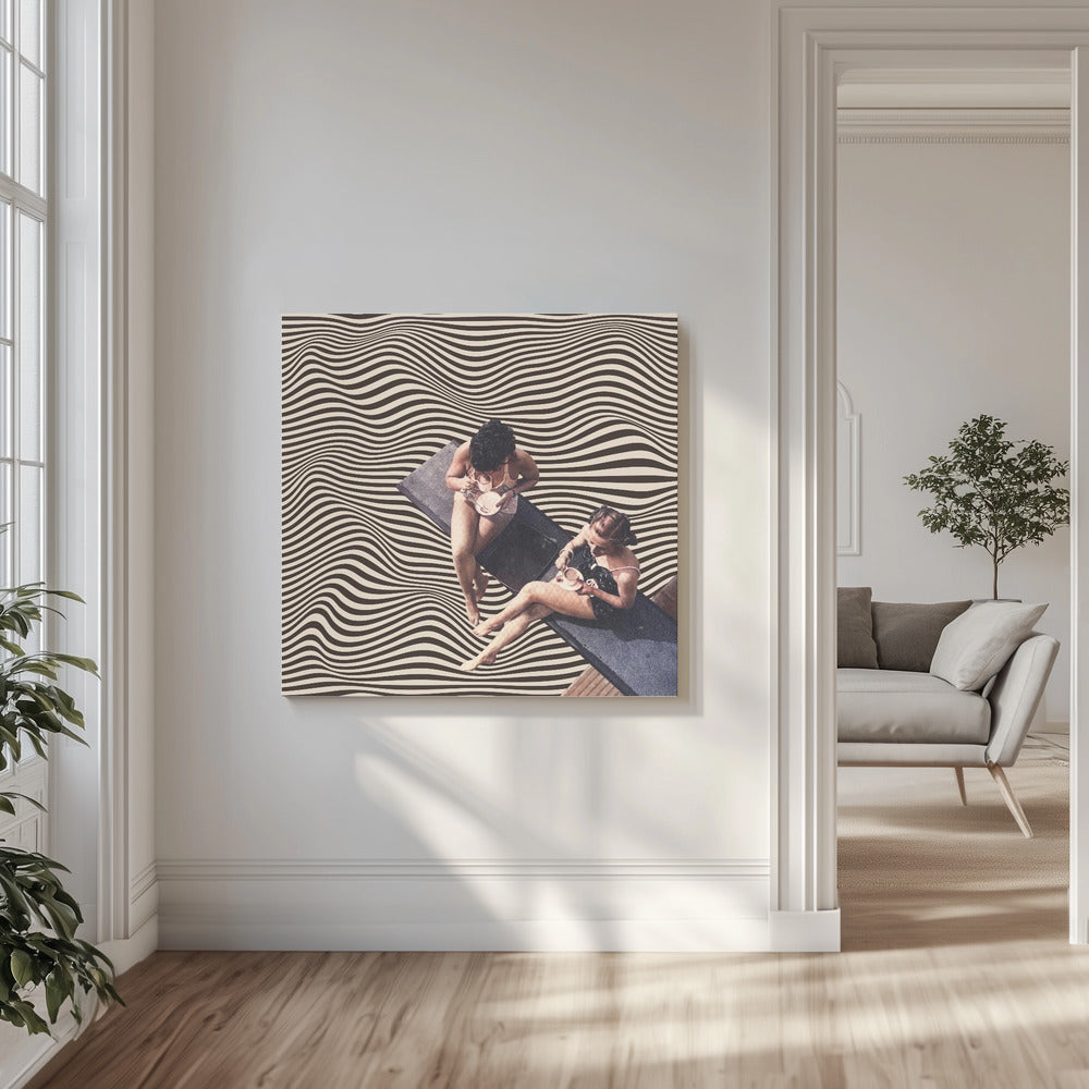 Universal BFF-Discussion café Vertigo | Tableaux sur Toile