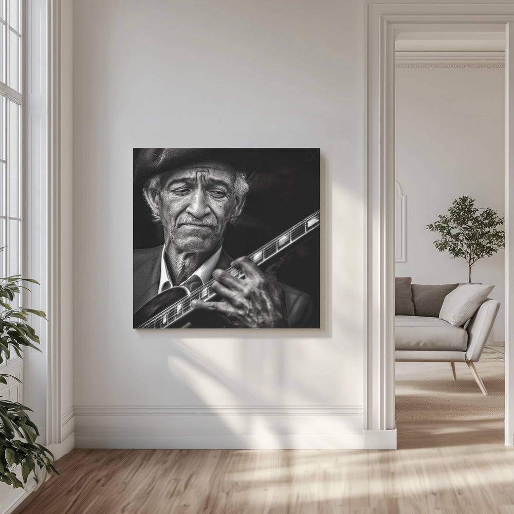 the guitarist | Canvas