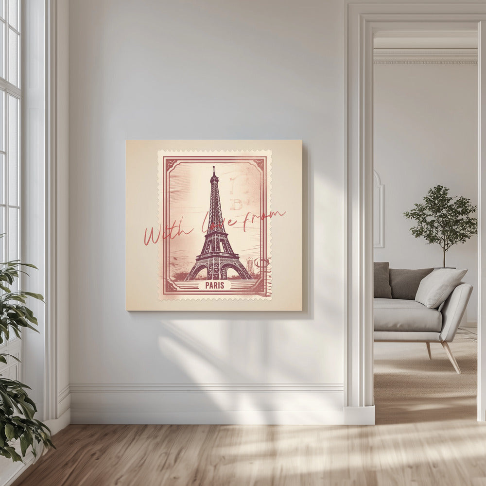 With Love From Paris | Canvas