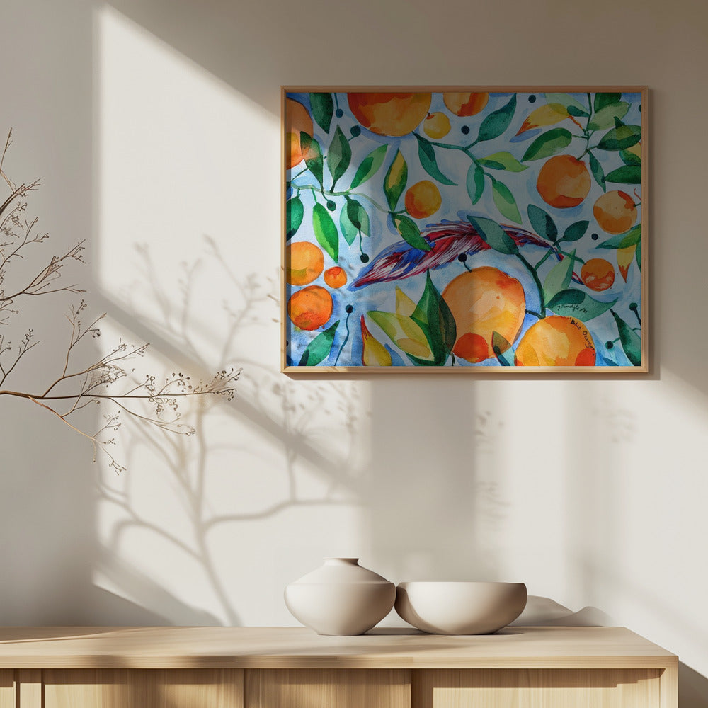 Orange Blå | Poster