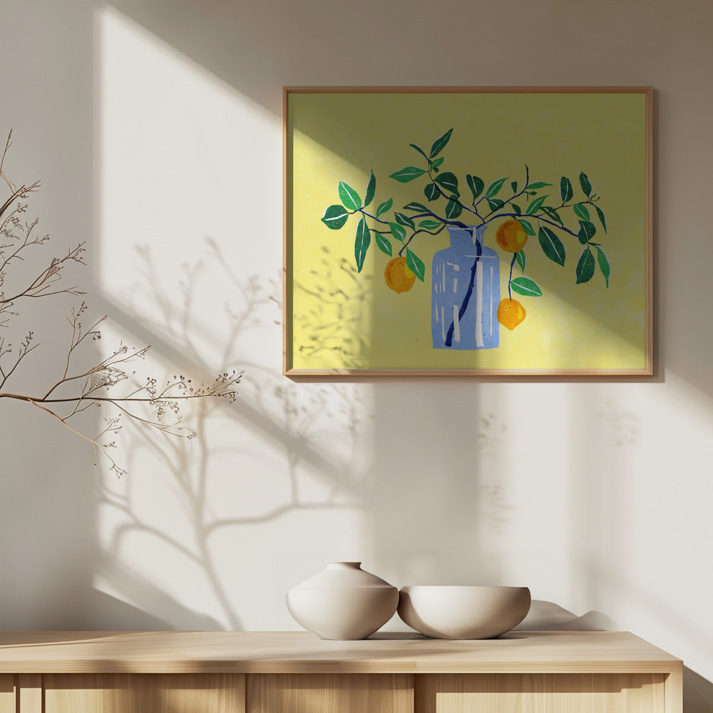 Orangenbaum | Poster - Kunstdruck