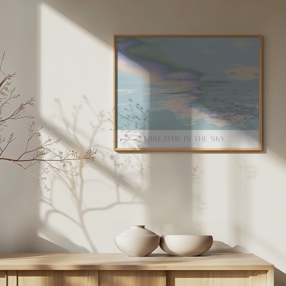 Dreamy Sky Reflection | Poster