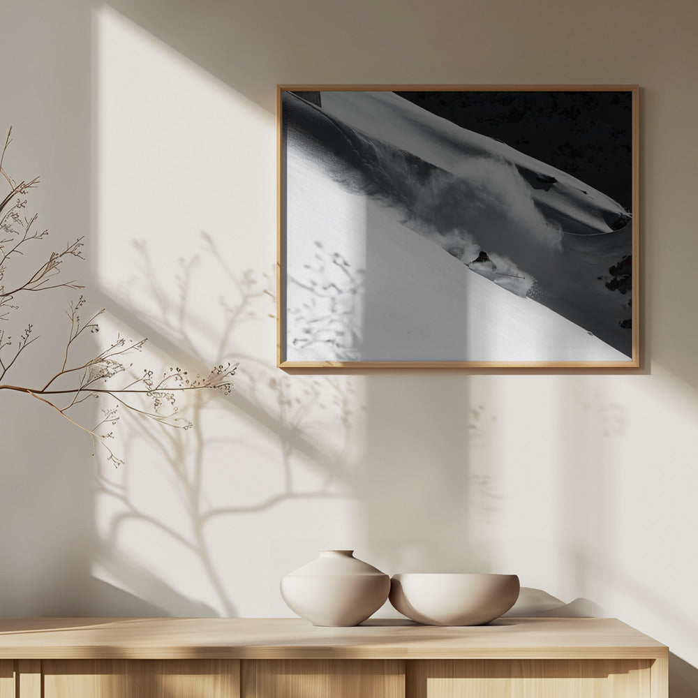 Schneewolke | Poster - Kunstdruck