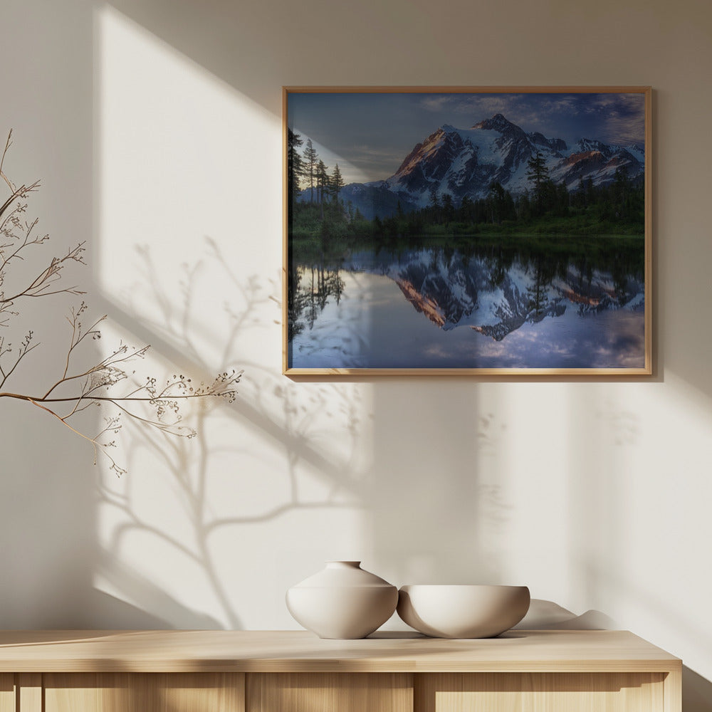 Alba sul monte Shuksan | Poster - Stampe d’Arte