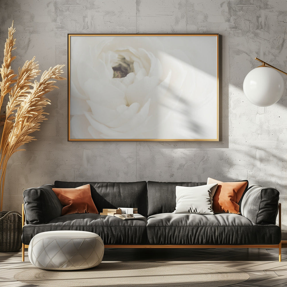 Weiße Blume 02 | Poster - Kunstdruck