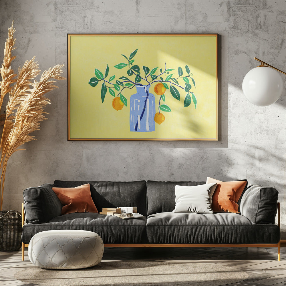 Orangenbaum | Poster - Kunstdruck