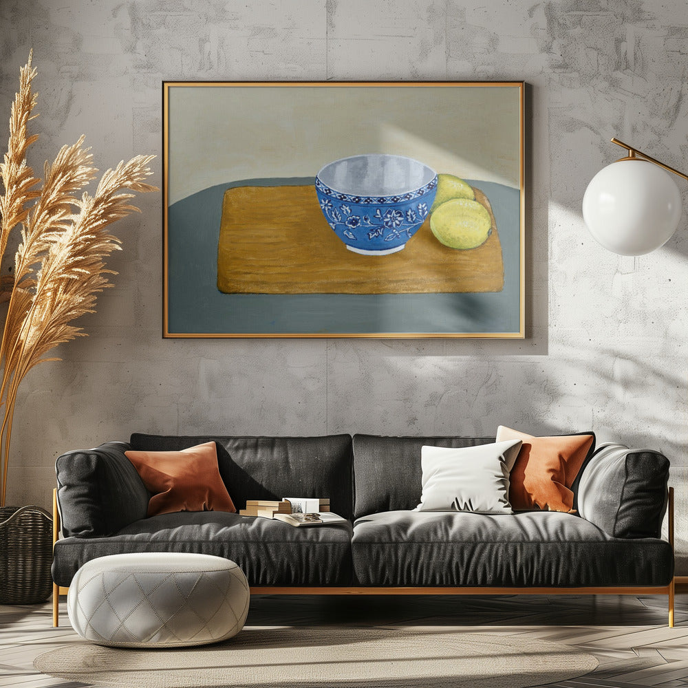Zitronen von Charleen Hefer | Poster